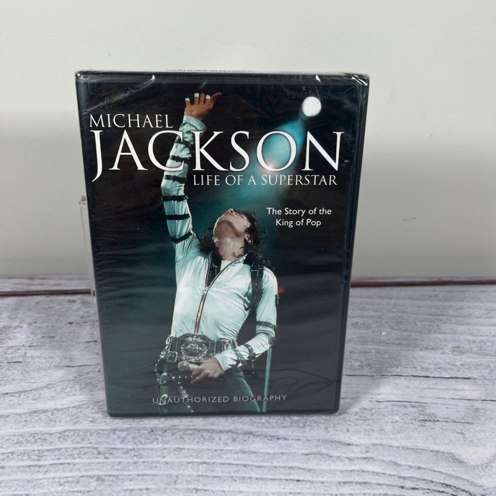 Michael Jackson Life of a Superstar DVD Movie Factory Seales Brand New